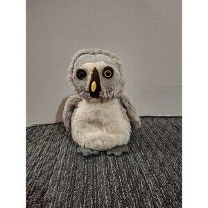 GANZ Webkinz Grey Owl Plush/Stuffed Animal. NO CODE.